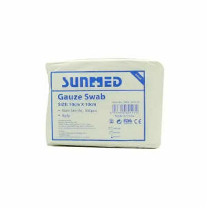 SUNMED GAUZE SWAB 10/10CM 100PCS image 0