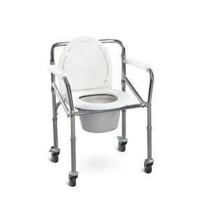 3 PRINCESS COMMOD CHAIR WITH WHEELS image 0