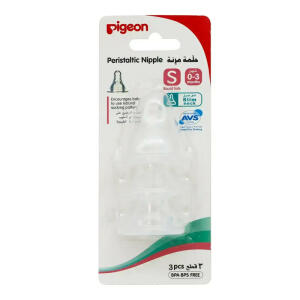 PIGEON NIPPLE 0+3 MONTHS 3PCS S image 0