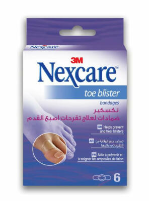 NEXCARE  TOE BLISTER 6PLASTER image 0