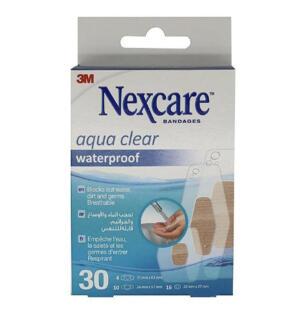 NEXCARE AQUA CLEAR 30PCS image 0