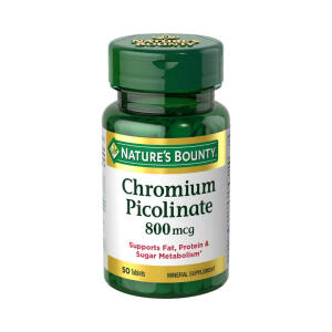 NATURES BOUNTY CHROMIUM PICOLINATE 800 MCG image 0