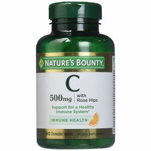 NATURES BOUNTY VITAMIN C 500MG 90 TABLETS image 0