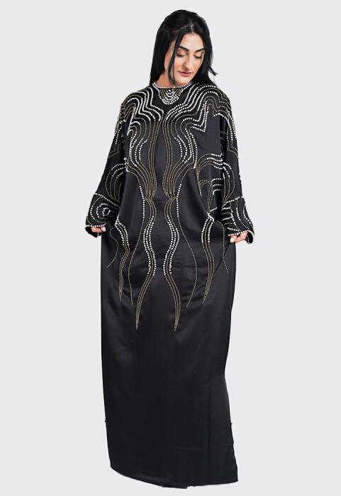دراعة ساتان مطرزة image 16