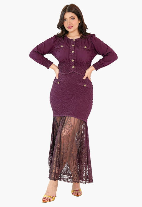 Lace Skirt & Cropped Jacket Set image 6