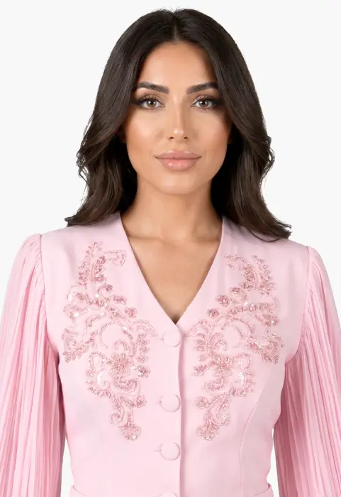 بدلة نسائية رسمية بتطريز فاخر image 4