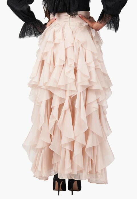 Chiffon Ruffle Skirt image 4