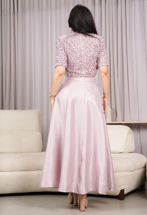 بدلة  اوركانزا مطرزة بالورود image 7