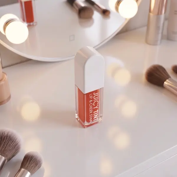juicy tint lip cheek stain-n2-STRAW BERRY image 4