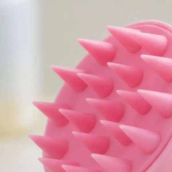 Pink Scalp Massager Brush image 1