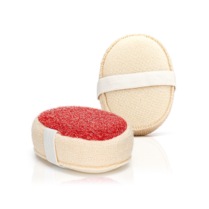 oval Sponge Loofah Body Scrubber image 0