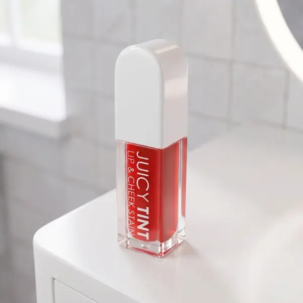 juicy tint lip cheek stain-n2-STRAW BERRY image 6