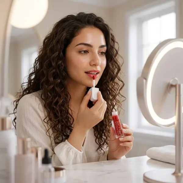 juicy tint lip cheek stain-n2-STRAW BERRY image 3
