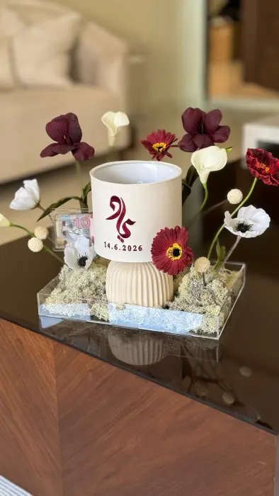 هدية أبجورة بتنسيق ورد  image 4