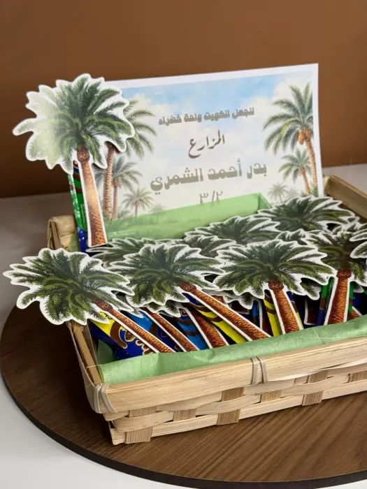 سلة النخيل image 1