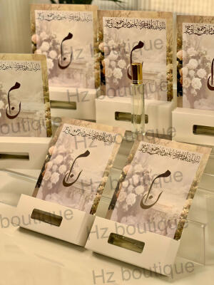 توزيعات العطور ( بوكس شكل مجسم )  image 3