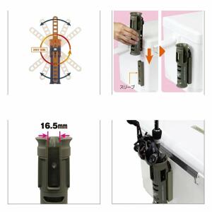 VC305K TURN LOCK ROD HOLSTER image 1