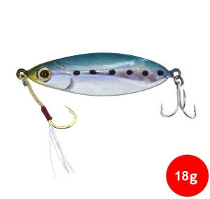 JACKSON METAL JIG GALLOP ASSIST SLOW FALL-18g CIW              image 0