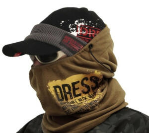 【TAN】 DRESS Adjustable Neck Warmer “PAINT” 2019 image 2