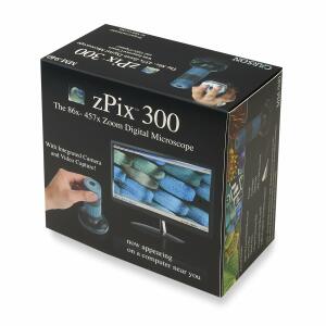 Carson zPix™ 300 86x - 457x Effective Magnification Zoom LED Lighted USB Digital Computer (MM-940) image 1
