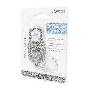 Carson Clip and View™ 7x Pop-Up Retractable Aspheric Keychain Magnifier (GN-70) image 5
