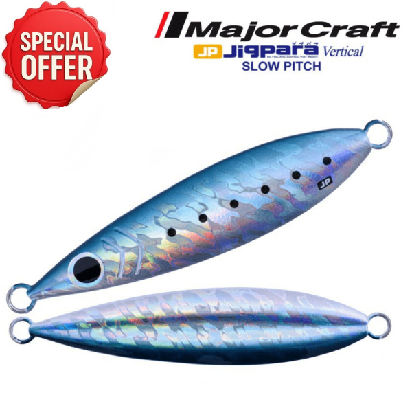 MAJOR CRAFT JIGPARA VERTICAL SLOW PITCH JPVSP -200g# 15 image 0