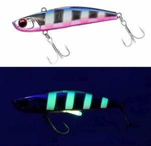DAIWA SAMURAI TACHI CHEMI VIBE84 LUMI BULUPIN ZEBRA image 0