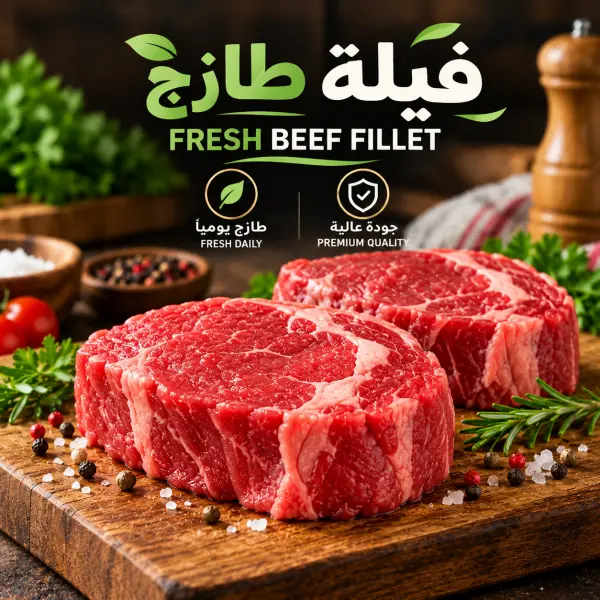 فيلية بقر طازج (بالكيلو) image 0