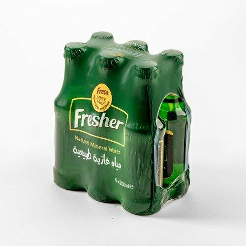 مياه غازية طبيعية معدنية ( قليل الصوديوم)  200 مل 6 حبات image 0