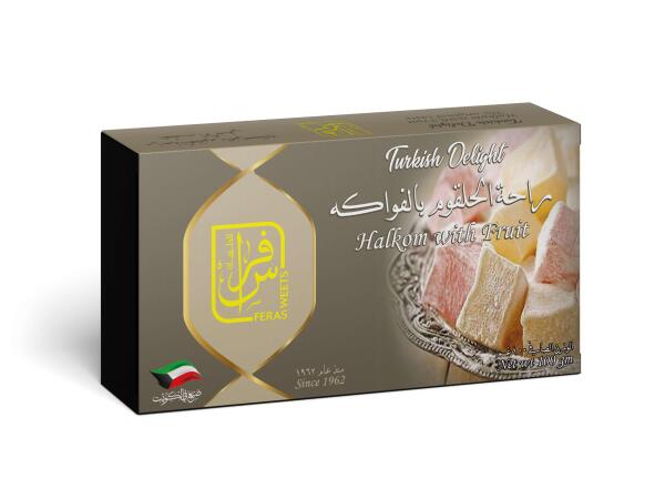 راحة الحلقوم بالفواكه قيشاوي 400 جم image 0