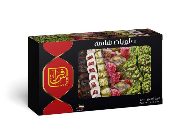 حلويات شامية  قيشاوي 500 جم image 0
