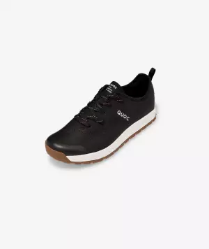 quoc Weekend Cycling Sneaker - Black On White image 0