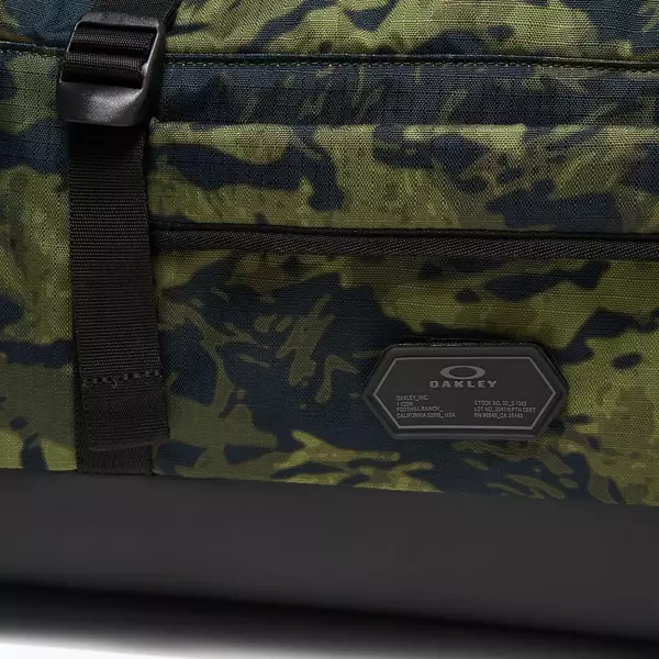 Oakley Backpacks Road Trip Recycled Duffle 50L Bag, Tiger Camo Green image 4