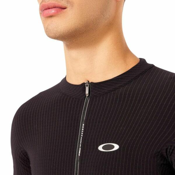 Oakley GRIDSKIN PINSTRIPE SS JERSEY - black image 2