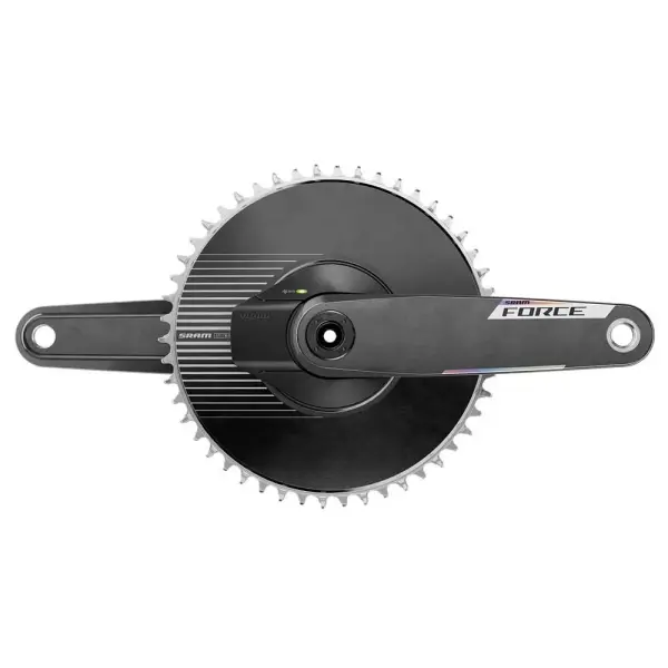 Sram Force 1 AXS E1 DUB DM Spider crankset with power meter image 0