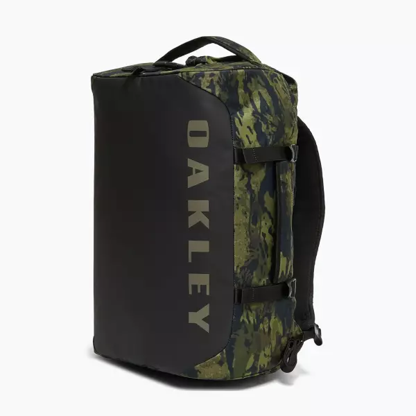 Oakley Backpacks Road Trip Recycled Duffle 50L Bag, Tiger Camo Green image 2