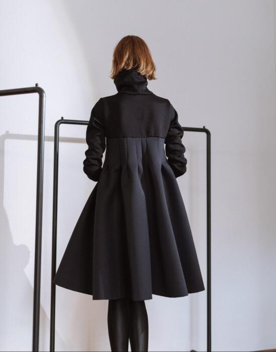 The Structured Neoprene Dress — Elegant, Modern & Effortlessly Chic image 1