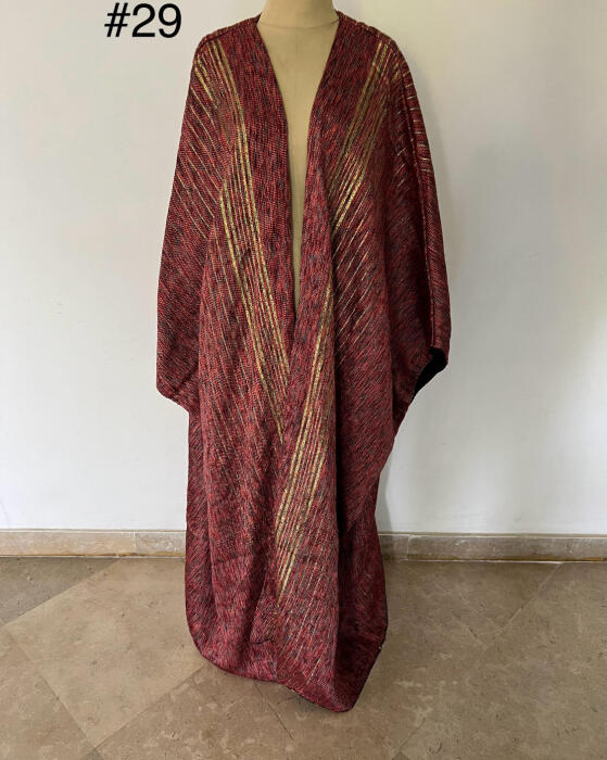 Handwoven Wool Kimono – One-of-a-Kind Luxe Statement Piece image 2