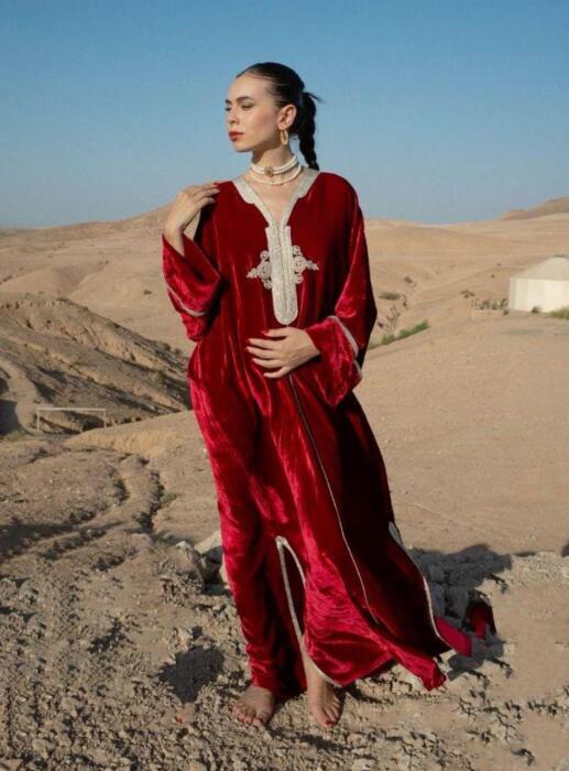 Royal Velvet Abaya – Timeless Luxury with a Modern Soul image 0