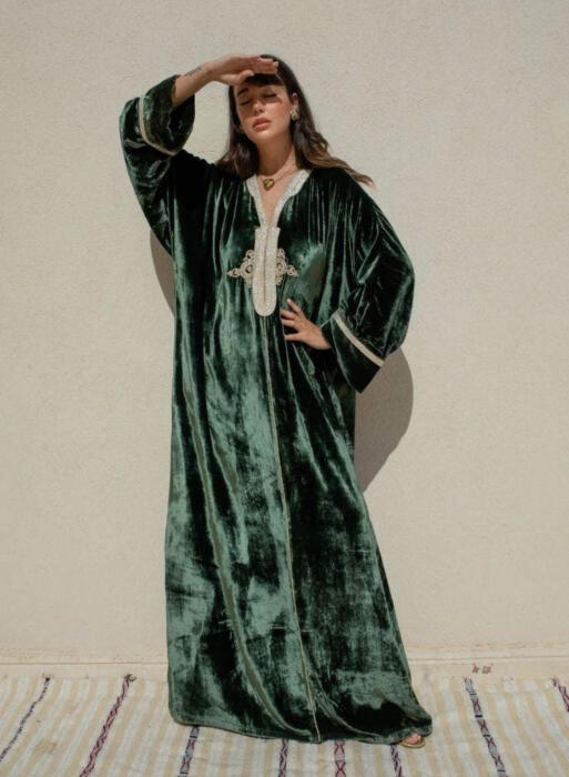 Royal Velvet Abaya – Timeless Luxury with a Modern Soul image 1