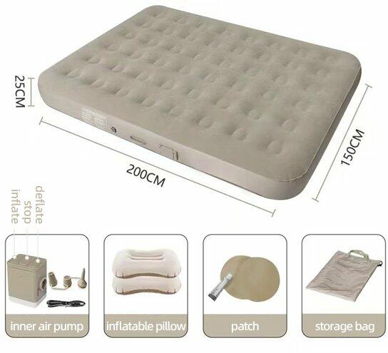 Self Inflating Mattress 25cm image 0