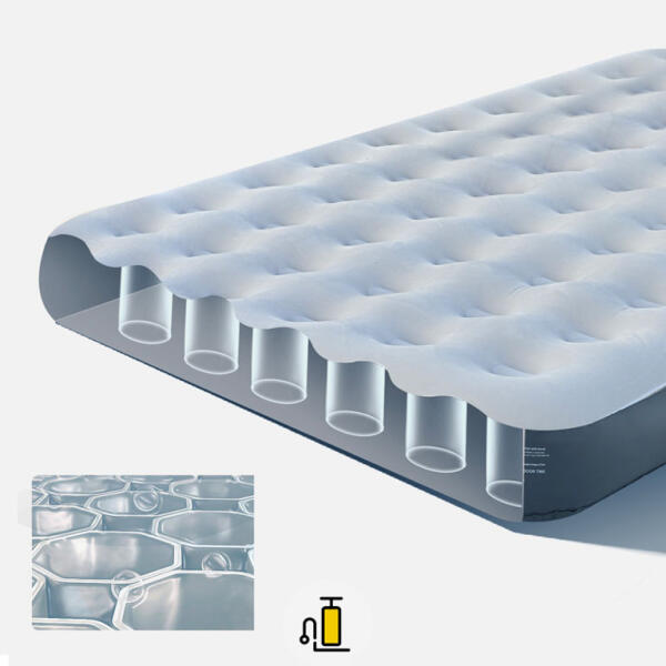 Self Inflating Mattress 25cm Grey image 2