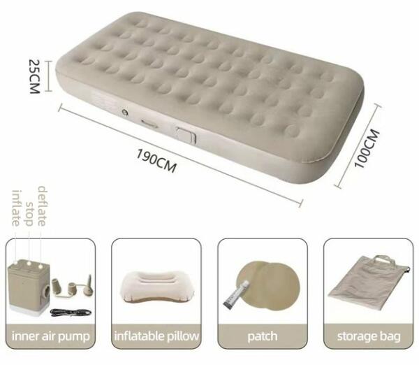 Self Inflating Mattress 25cm image 1