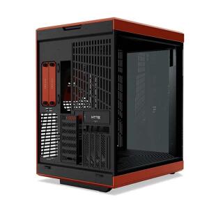 HYTE Y70 TOUCH INFINITE - 14.5 Inch Integrated IPS Touchscreen ATX Mid-Tower Case - Black Cherry image 3