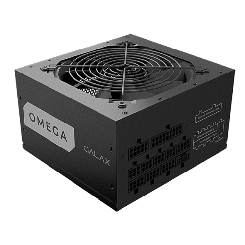GALAX OMEGA GLX850 Full-Modular Power Supply, 850W Power, 80 PLUS Gold Efficiency, image 3