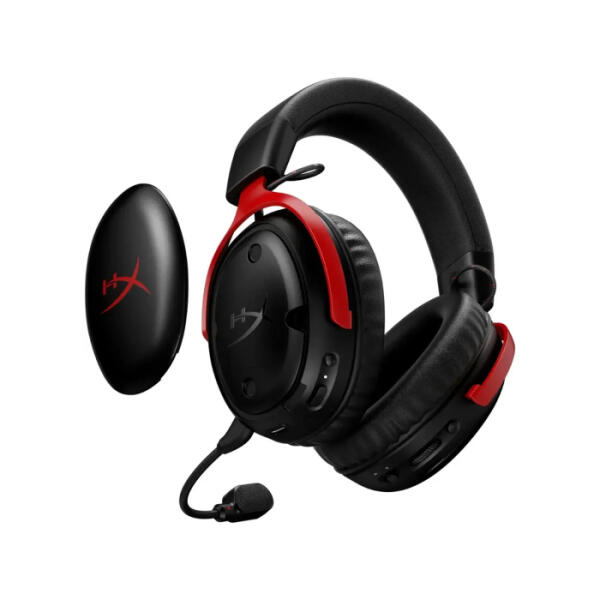 HyperX Cloud III S  Wireless/Bluetooth Gaming Headset -Red image 3