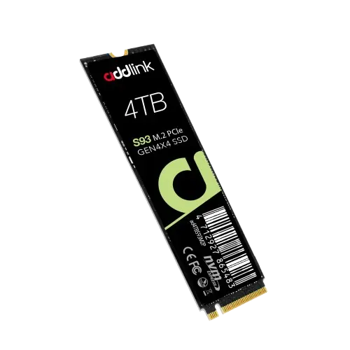 Addlink S93 4 TB PCIe 4.0 M.2 Gen 4 Internal SSD image 0