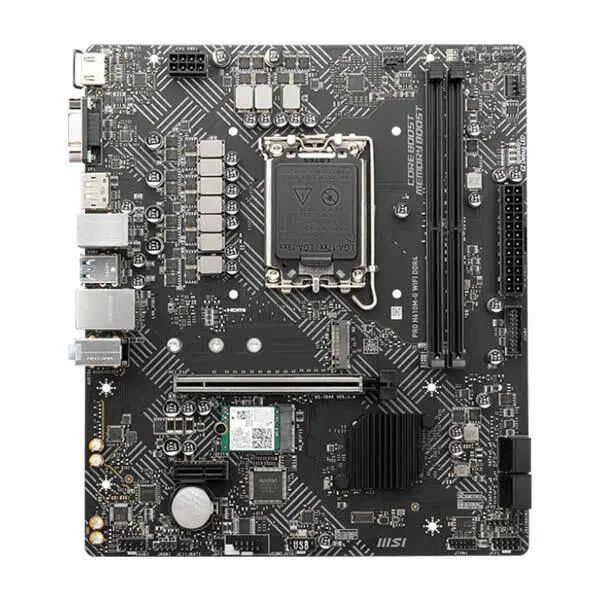 MSI PRO H610M-G DDR4 Micro-ATX Motherboard  image 0