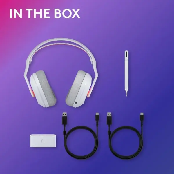 ASTRO A20 X LIGHTSPEED Bluetooth / Wireless Gaming Headset, WITH  PLAYSYNC Audio - White image 13
