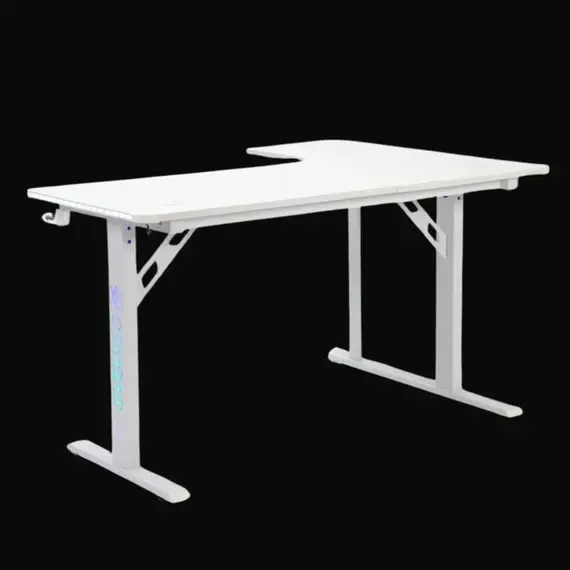 Cougar RGB R Gaming Desk (Left Side) 140 x 60 x 100 cm - White image 4